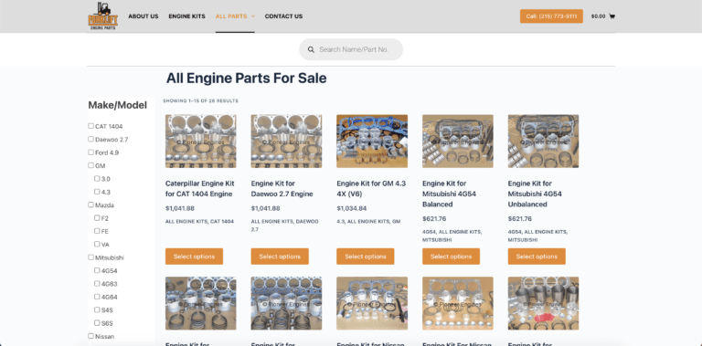 forklift-engine-parts-store-portfolio